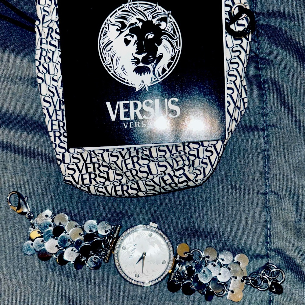 Versus Versace Lion Face Watch
